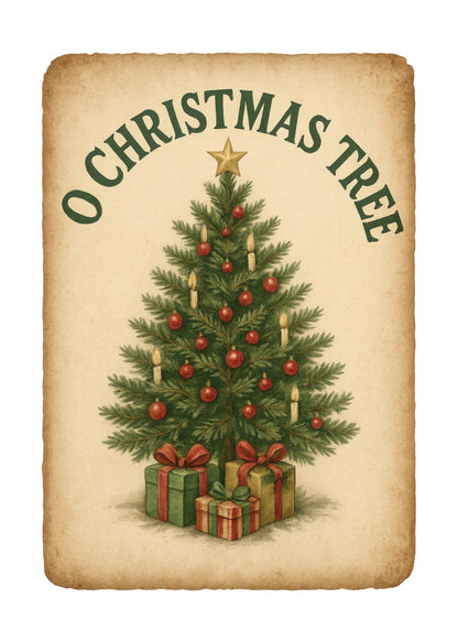 Vintage Christmas Poster No. 4