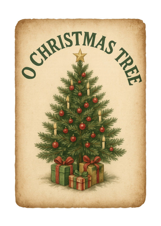 Vintage Christmas Poster No. 4