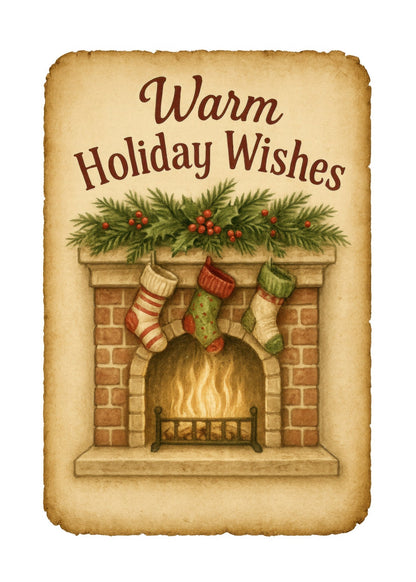 Vintage Christmas Poster No. 7