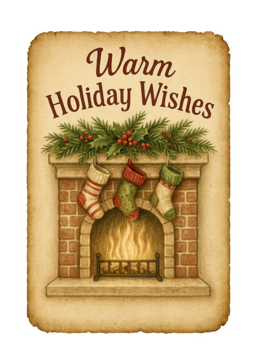 Vintage Christmas Poster No. 7