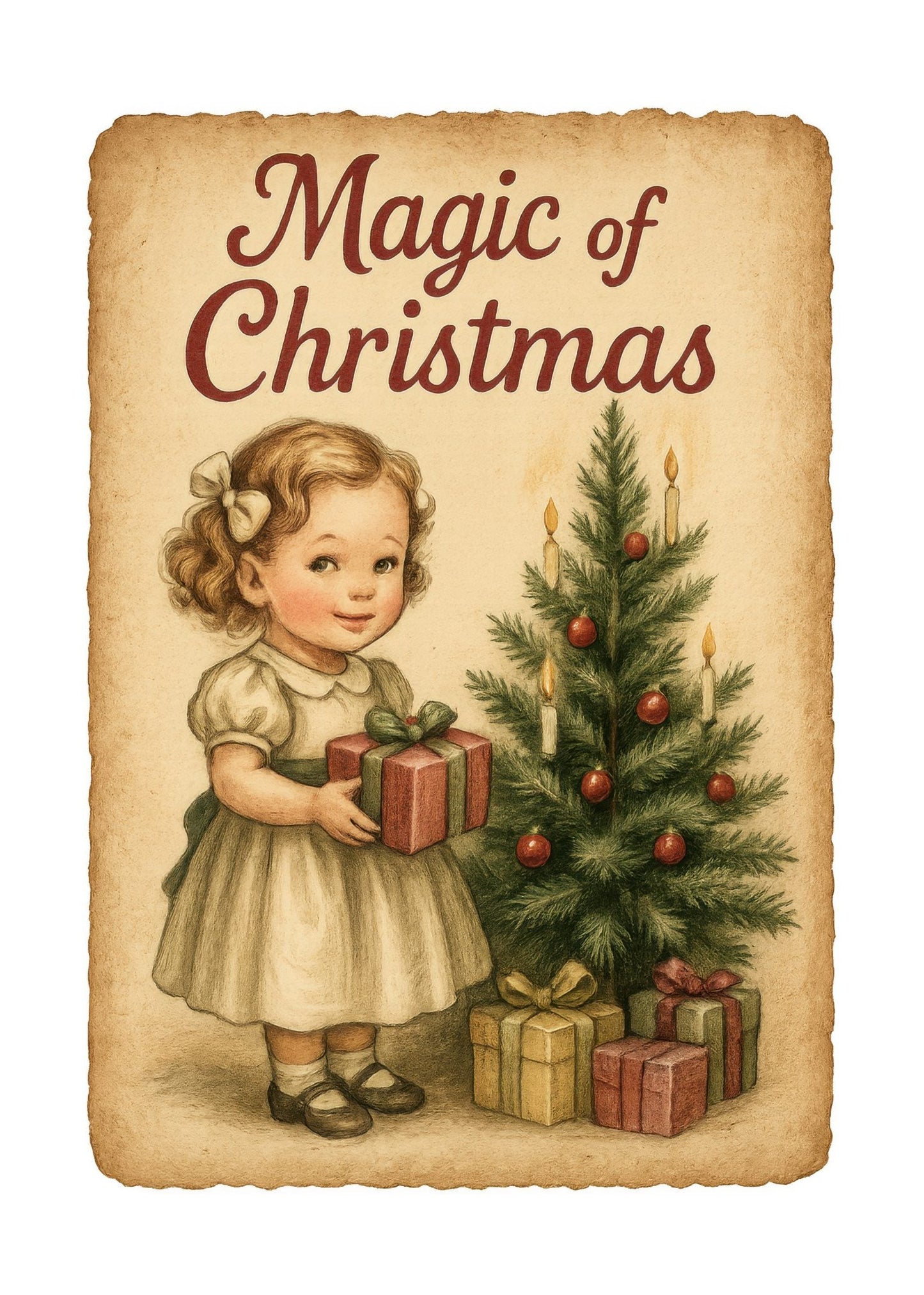 Vintage Christmas Poster No. 8