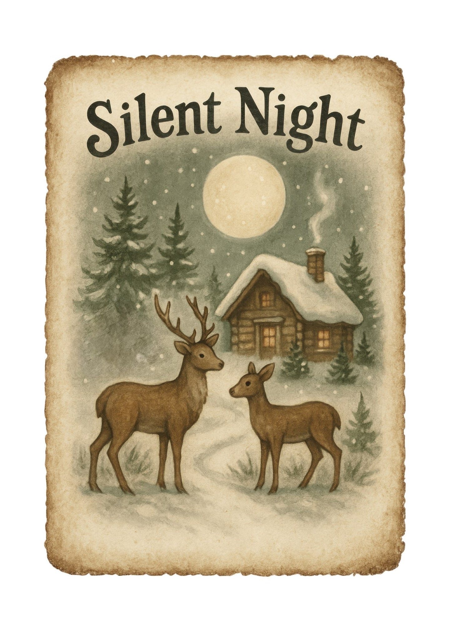 Vintage Christmas Poster No. 9