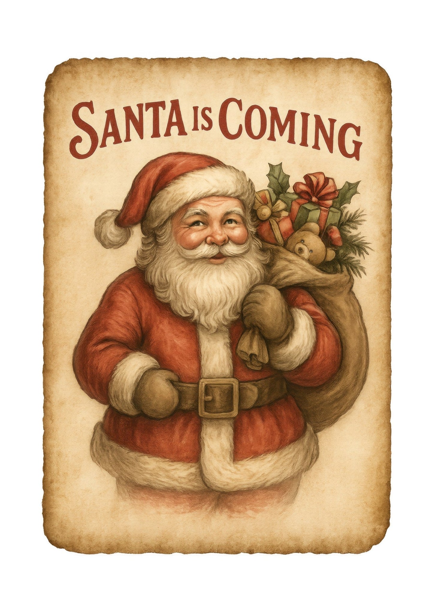 Vintage Christmas Poster No. 10