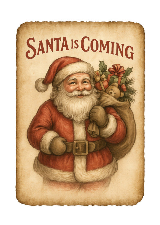 Vintage Christmas Poster No. 10