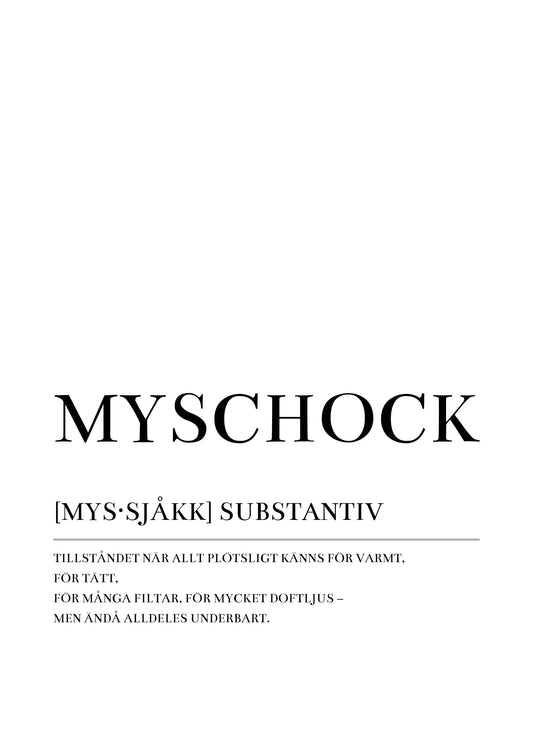 Myschock Poster