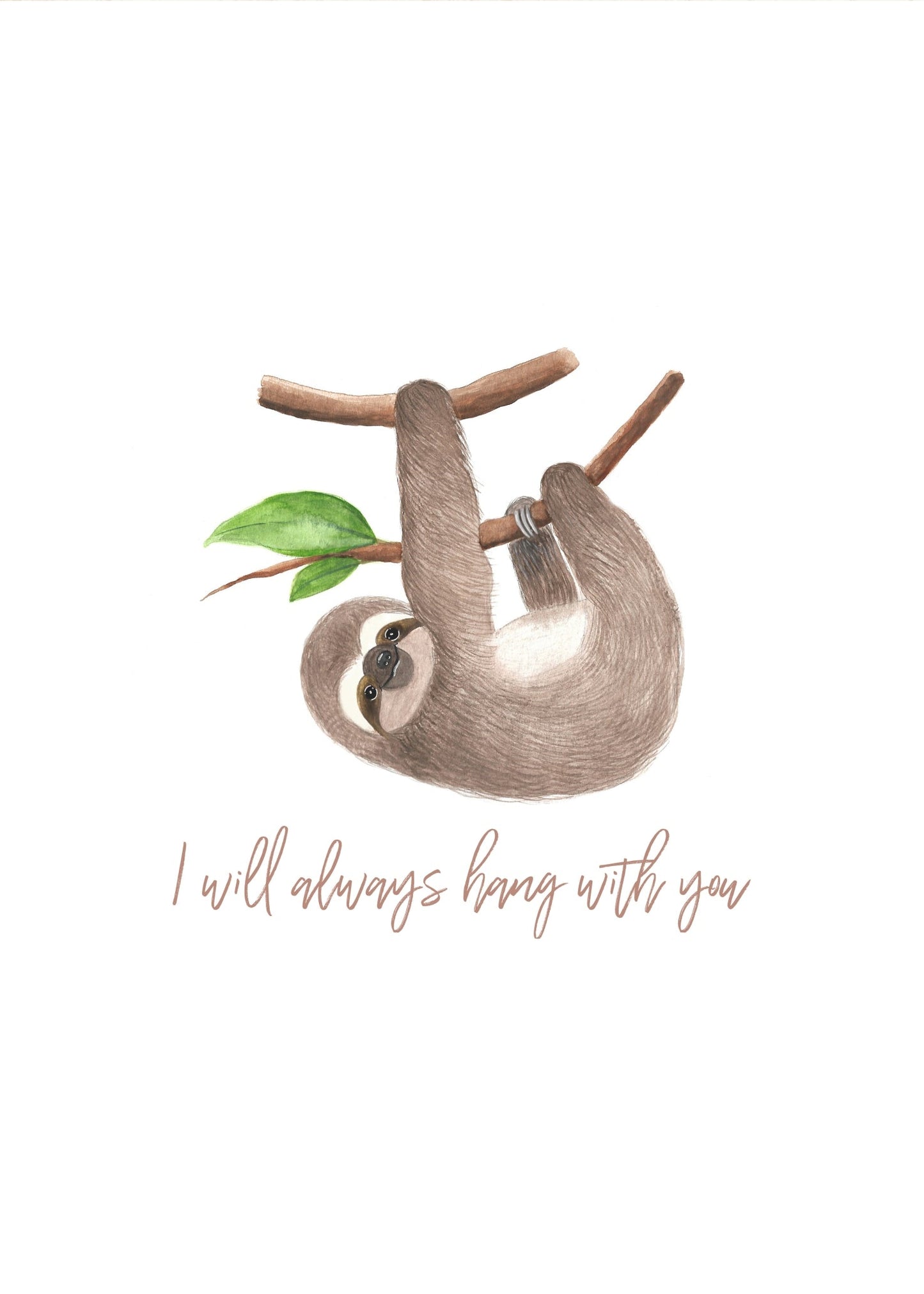 Playful Friends - I Will Always Hang With You Poster