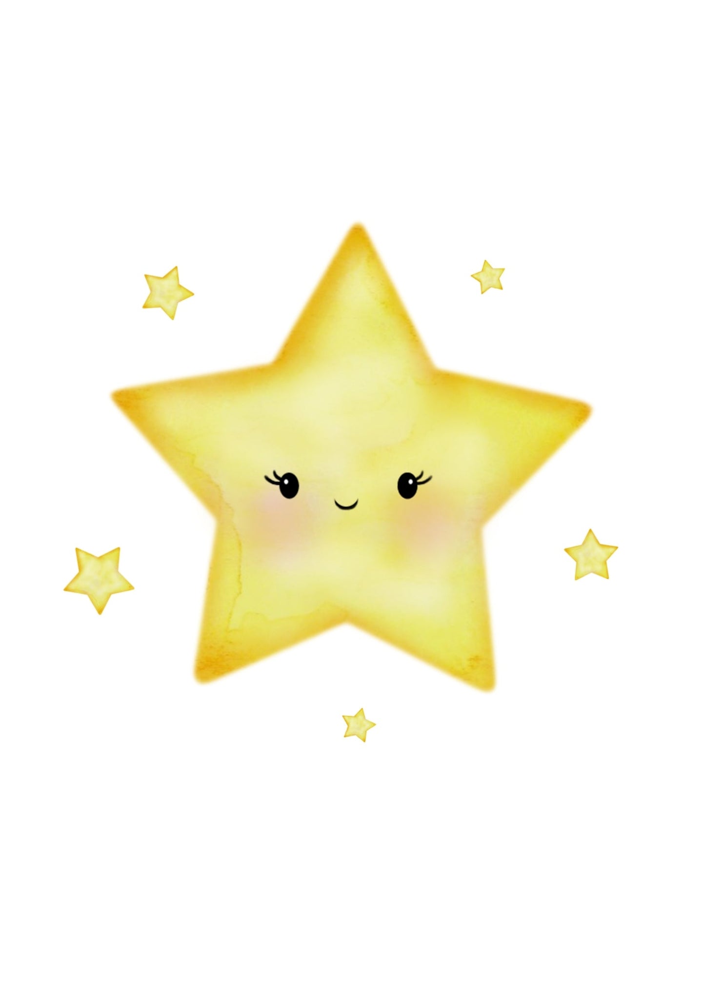 Playful Friends - Stars Poster