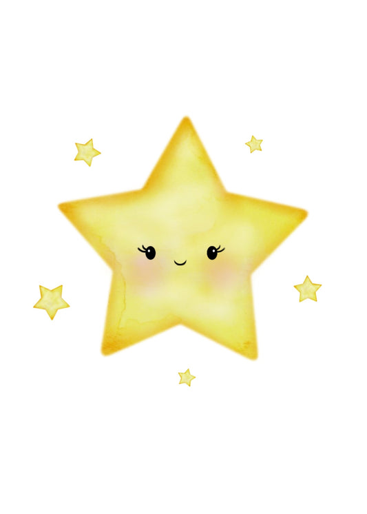 Playful Friends - Stars Poster