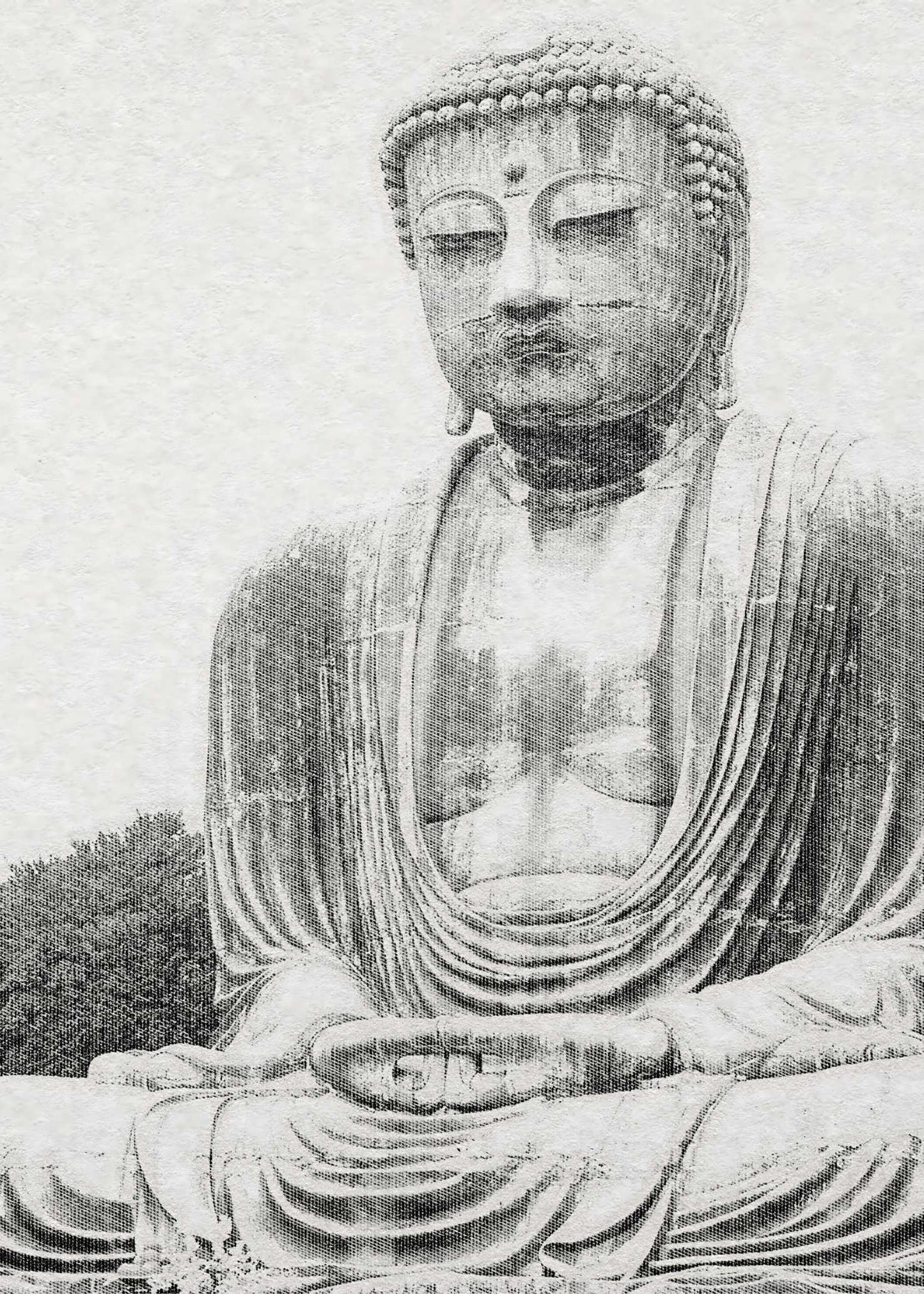 Vintage Buddha Poster