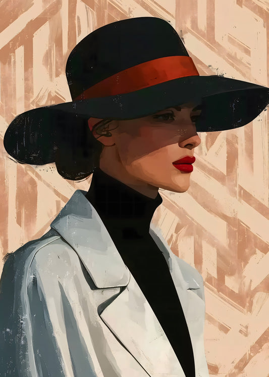 Midnight Elegance Fashion Poster