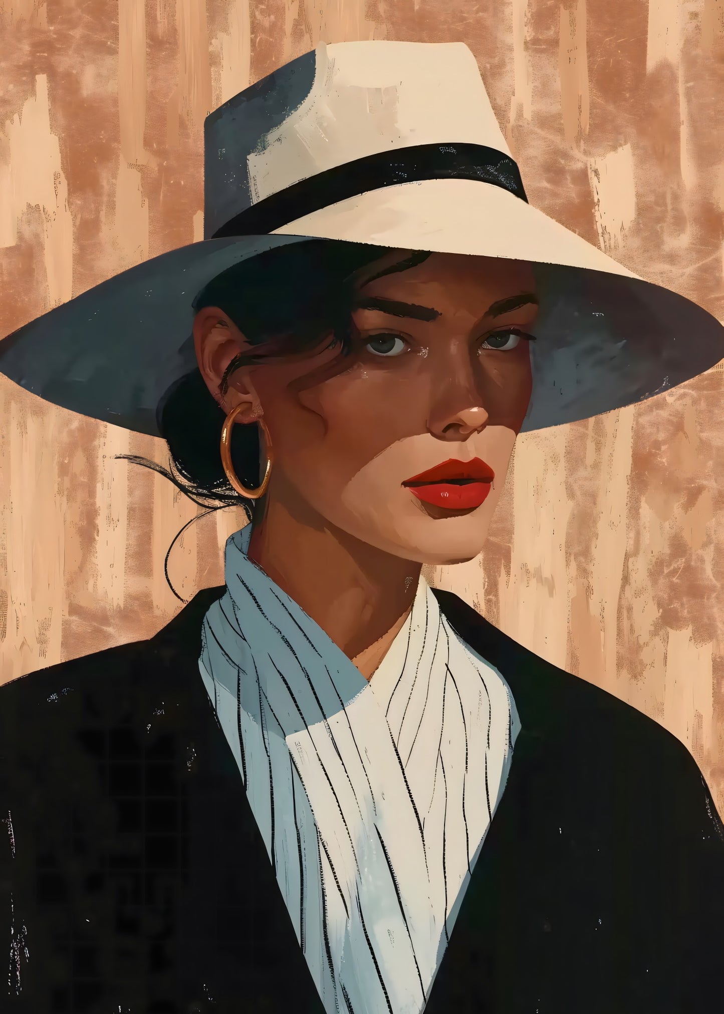 Timeless Elegance Fashion Poster