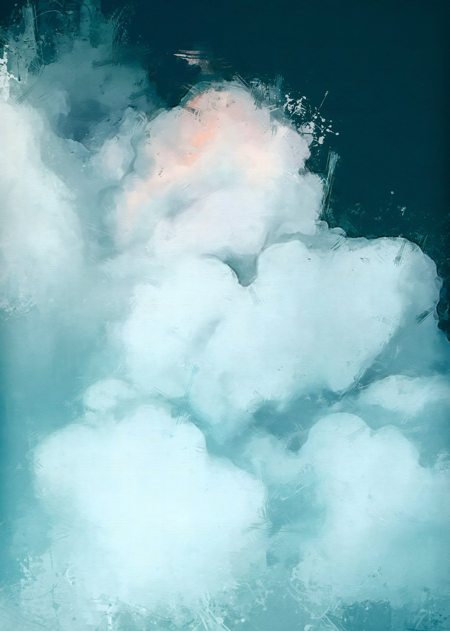 Soft Cloud Mood Poster