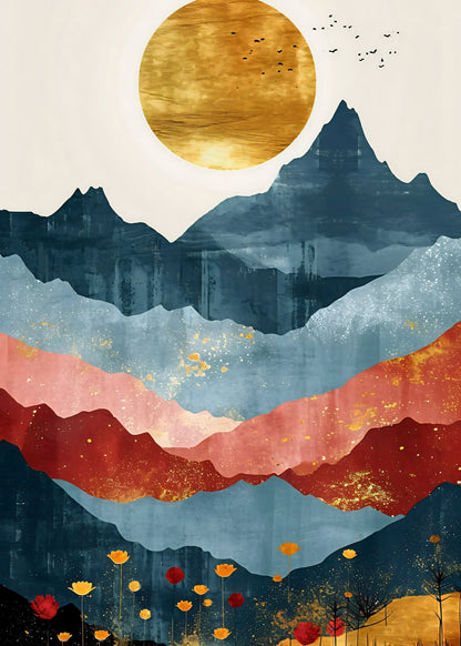 Golden Horizon Poster