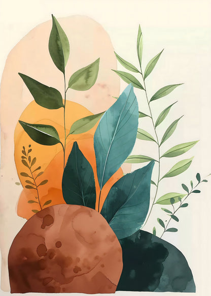 Botanical Balance Poster