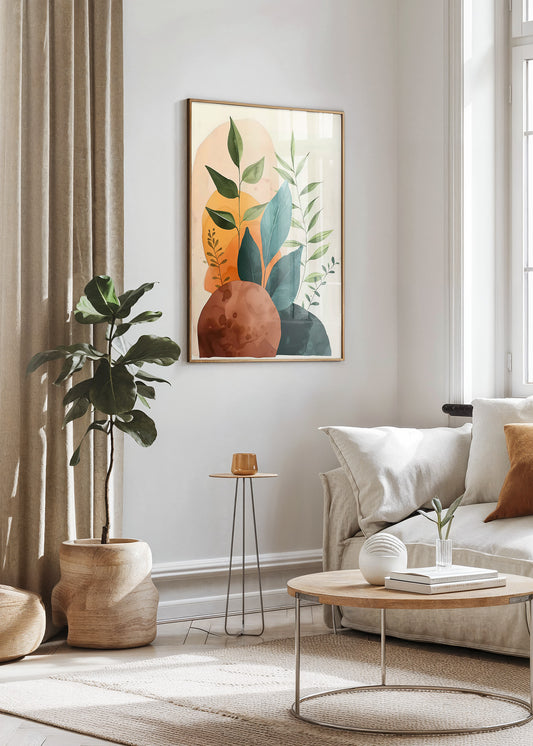 Botanical Balance Poster