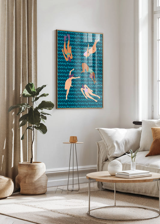 Floating Together Poster