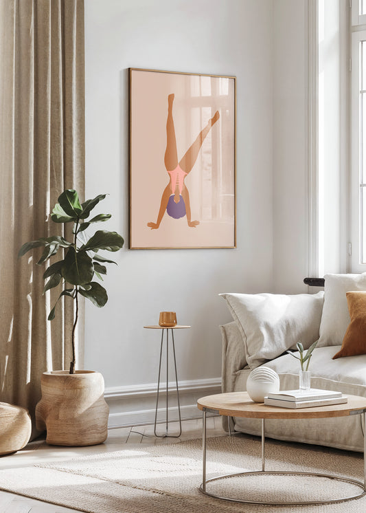 Inverted Strength Poster