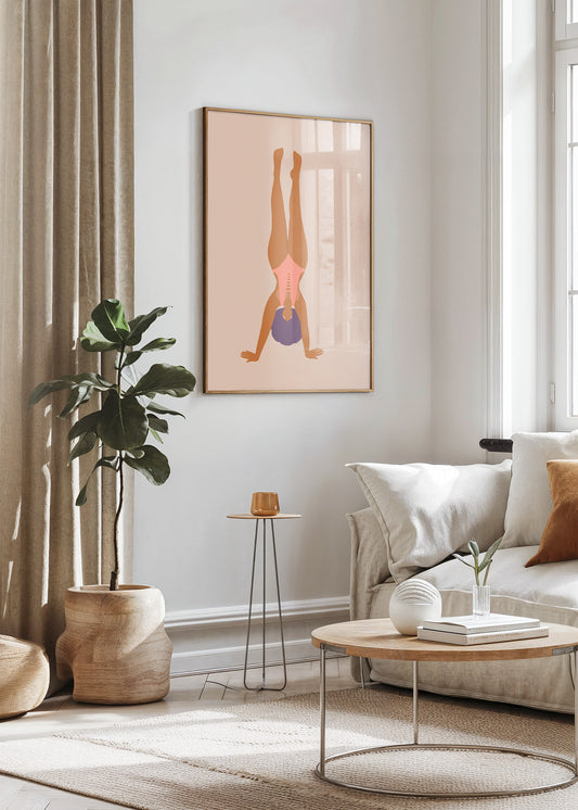 Vertical Balance Poster