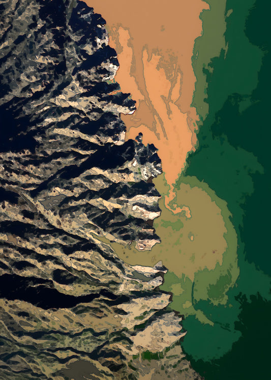 Verdant Layers Poster