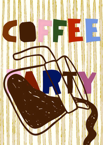 Coffee Party Poster