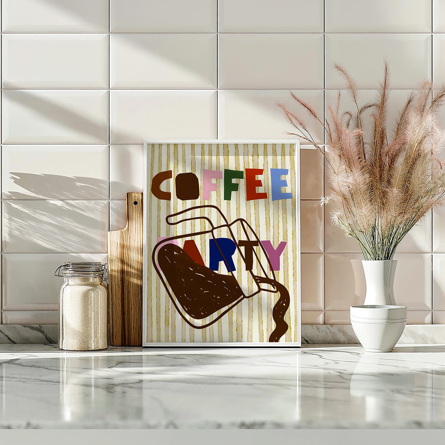 Coffee Party Poster