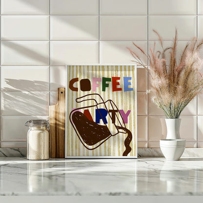 Coffee Party Poster