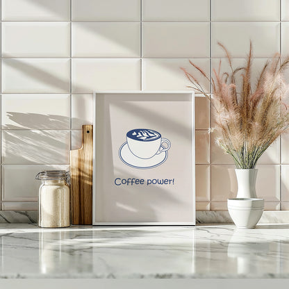 Coffee Power Poster