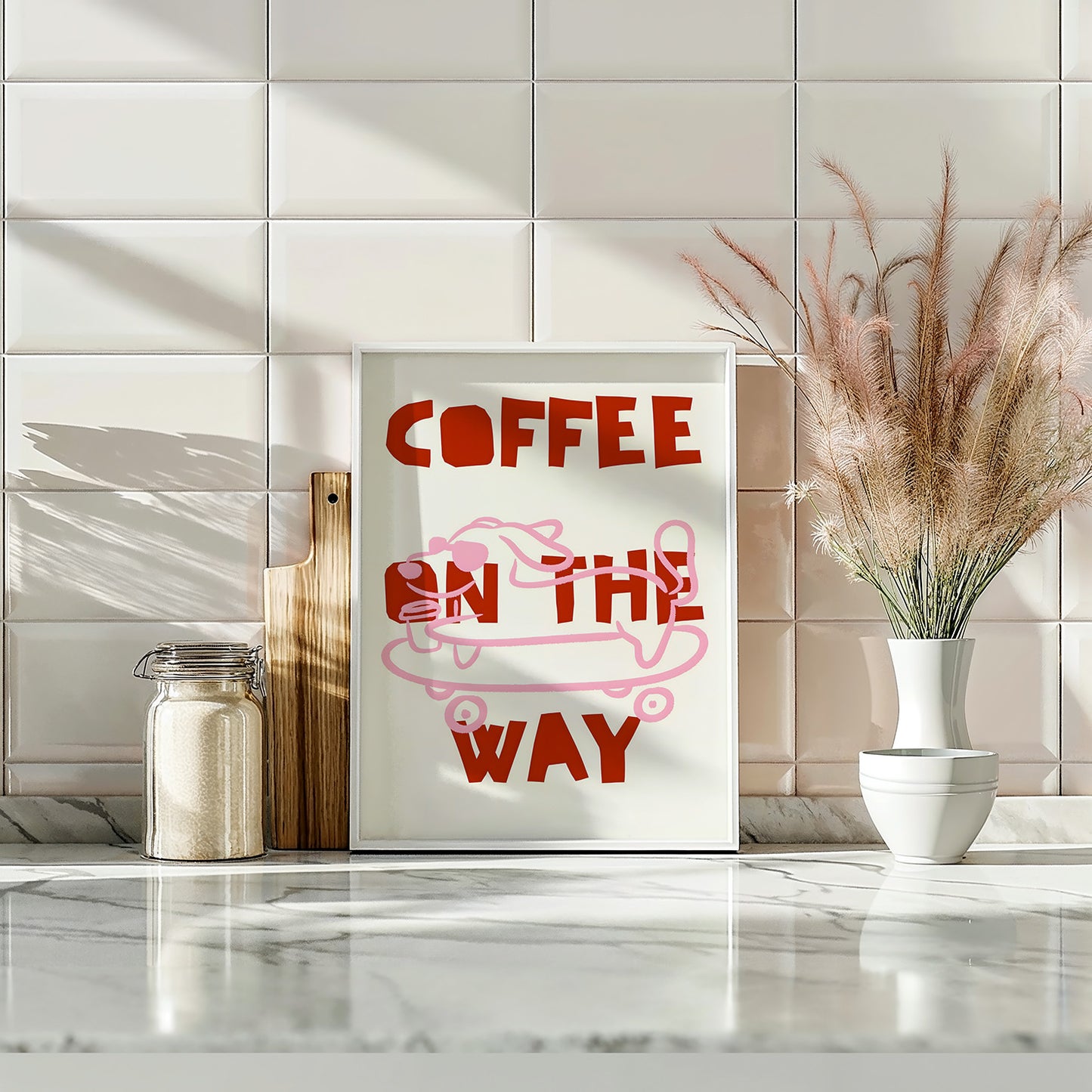 Coffee On The Way Poster