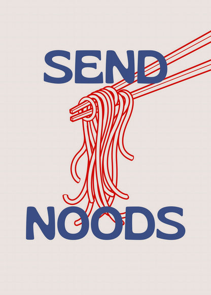 Send Noods Poster