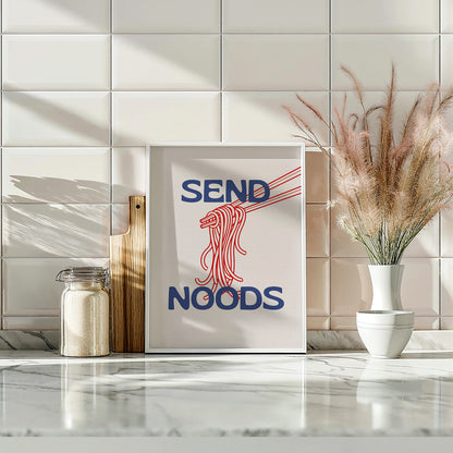 Send Noods Poster