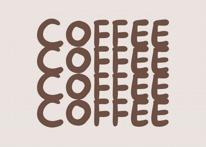 Coffee Coffee Coffee Poster
