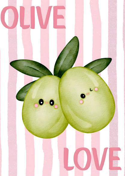 Olive Love Poster