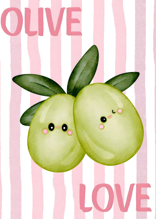 Olive Love Poster