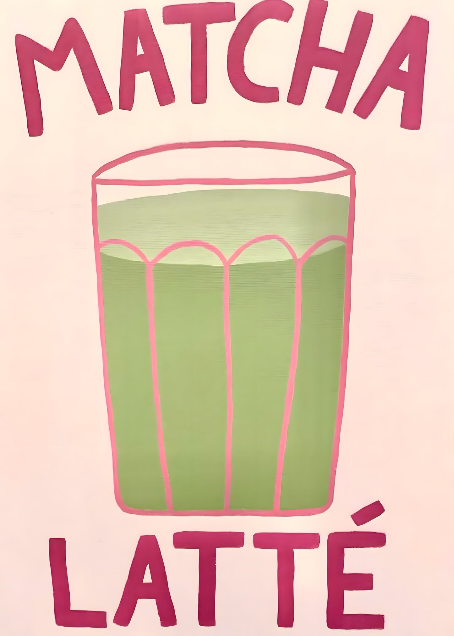 Matcha Latte Poster
