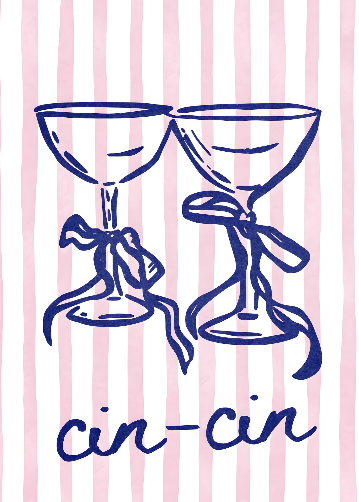 Cin Cin Cocktail Poster