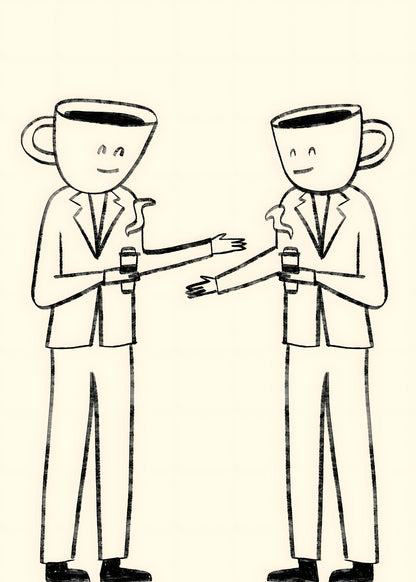 Coffee Meeting Poster