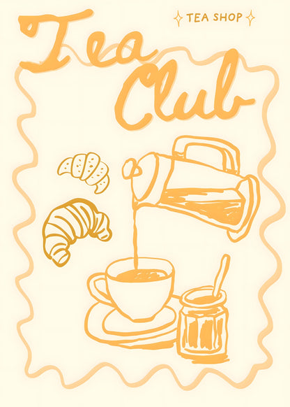 Tea Club Poster